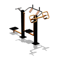 Уличный тренажер "Штурвал Пресс Супертвистер" УТ301 в Краснодаре