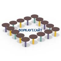 Бум-бревно Квадрат ДСК 3543 в Краснодаре