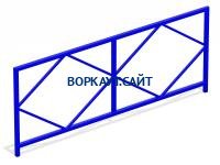 Ограждение площадки МАФ 5001 в Краснодаре