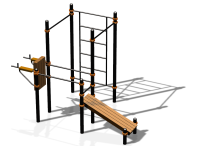 Спортивный комплекс воркаут ВС-82 в Краснодаре