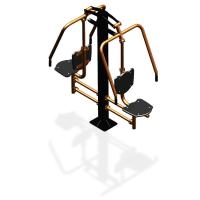 Уличный тренажер  "Жим от груди двойной" УТ204 в Краснодаре