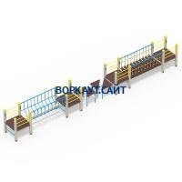 Детский спортивный комплекс Двойной мостик ДСК 3115 в Краснодаре