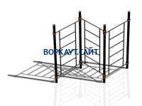 Спортивный комплекс воркаут ВС-80 в Краснодаре Спортивный комплекс воркаут ВС-80 в Краснодаре