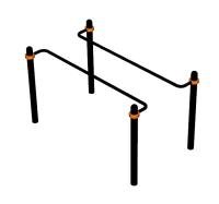 Спортивный комплекс воркаут ВС-180 в Краснодаре