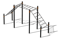 Спортивный комплекс воркаут ВС-192 в Краснодаре