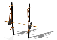 Спортивный комплекс воркаут ВС-84 в Краснодаре Спортивный комплекс воркаут ВС-84 в Краснодаре