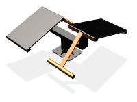 Уличный тренажер  "Скамья для пресса двойная"   УТ213 в Краснодаре