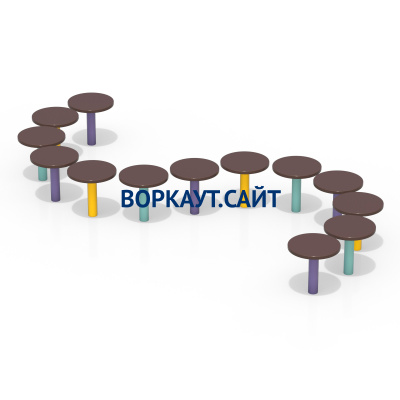 Бум-бревно Змейка ДСК 3542 в Краснодаре