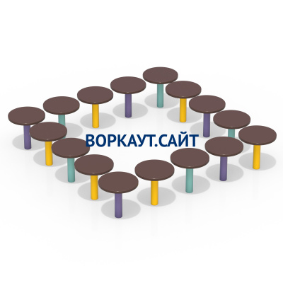 Бум-бревно Квадрат ДСК 3543 в Краснодаре