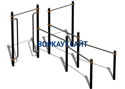 Спортивный комплекс воркаут ВС-197 в Краснодаре