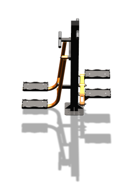 Уличный тренажер "Шпагат Степпер" УТ310 в Краснодаре
