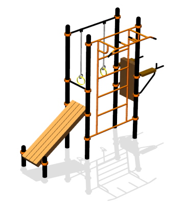 Спортивный комплекс воркаут ВС-78 в Краснодаре
