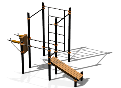 Спортивный комплекс воркаут ВС-82 в Краснодаре
