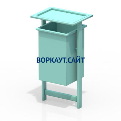 Урна с крышкой МАФ 1631 в Краснодаре