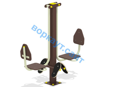 Уличный тренажер "Жим ногами горизонтальный " УТ 003 в Краснодаре