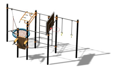 Спортивный комплекс воркаут ВС-104 в Краснодаре