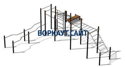Спортивный комплекс воркаут ВС-199 в Краснодаре