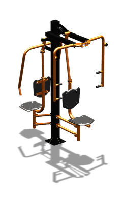 Уличный тренажер "Жим от груди Баттерфляй" УТ311 в Краснодаре