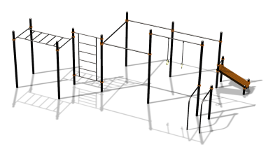 Спортивный комплекс воркаут ВС-153 в Краснодаре