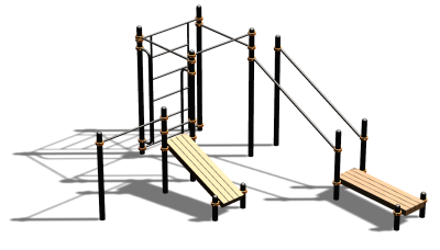 Спортивный комплекс воркаут ВС-198 в Краснодаре