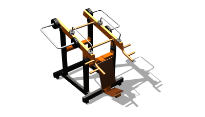 Силовой уличный тренажер  "Жим вверх"  УТ421 в Краснодаре