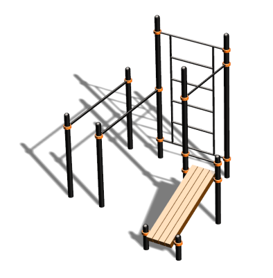Спортивный комплекс воркаут ВС-98 в Краснодаре