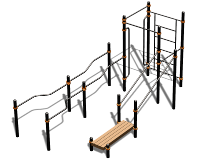 Спортивный комплекс воркаут ВС-194 в Краснодаре