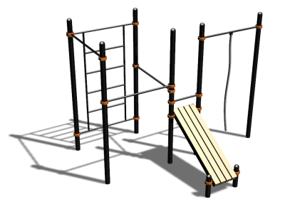 Спортивный комплекс воркаут ВС-76 в Краснодаре