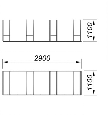 Велопарковка МАФ 6002 в Краснодаре