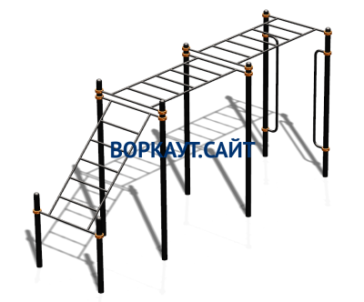 Спортивный комплекс воркаут ВС-190 в Краснодаре