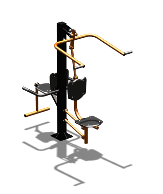 Уличный тренажер "Верхняя тяга Флекс" УТ325 в Краснодаре