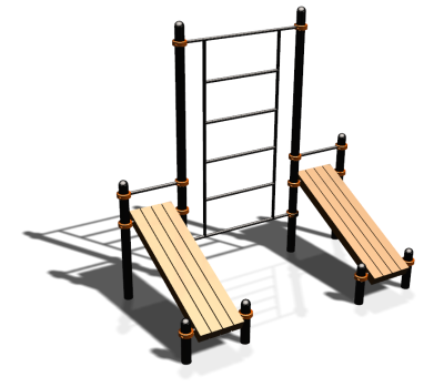 Спортивный комплекс воркаут ВС-128 в Краснодаре