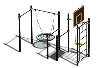 Спортивный комплекс воркаут ВС-126 в Краснодаре
