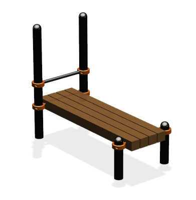 Спортивный комплекс воркаут ВС-62 в Краснодаре