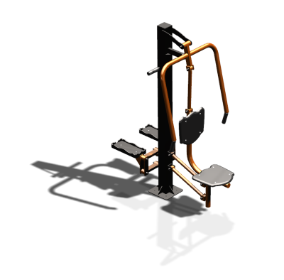 Уличный тренажер "Жим от груди Степпер" УТ342 в Краснодаре