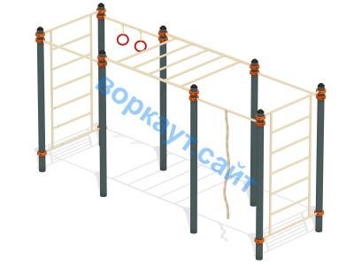 Воркаут комплекс гимнастический  ВС-24 в Краснодаре