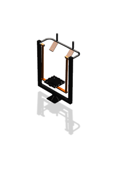 Уличный тренажер  "Маятник-пресс" УТ 104 в Краснодаре
