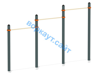 Турник тройной ВС-4 в Краснодаре