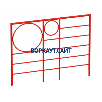 Шведская стенка с кольцами МАФ 3502 в Краснодаре