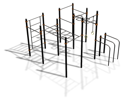 Спортивный комплекс воркаут ВС-150 в Краснодаре