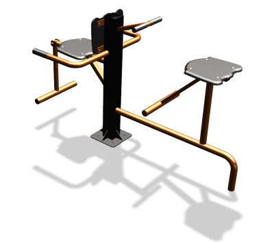 Уличный тренажер "Флекс Твистер сидя" УТ343 в Краснодаре
