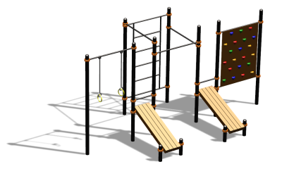 Спортивный комплекс воркаут ВС-125 в Краснодаре Спортивный комплекс воркаут ВС-125 в Краснодаре