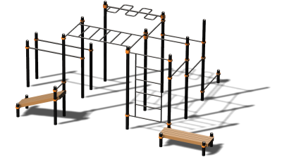 Спортивный комплекс воркаут ВС-141 в Краснодаре