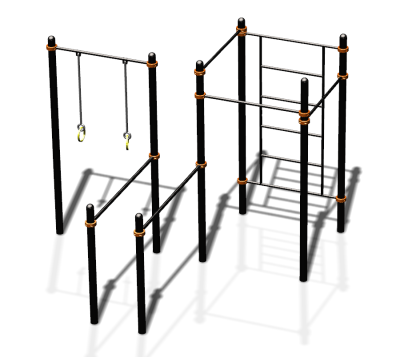 Спортивный комплекс воркаут ВС-110 в Краснодаре