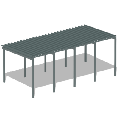 Теневой навес трибун МАФ 4130 в Краснодаре