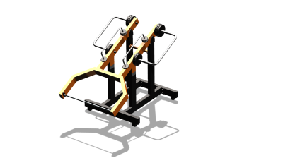 Силовой уличный тренажер  "Мультиштанга"  УТ417 в Краснодаре