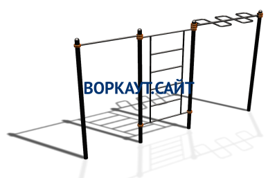 Спортивный комплекс воркаут ВС-129 в Краснодаре