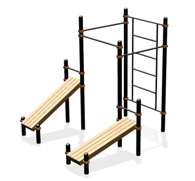 Спортивный комплекс воркаут ВС-42 в Краснодаре