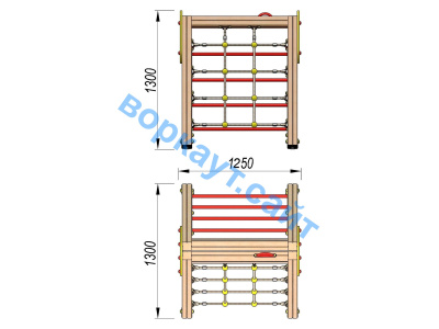 Детский спортивный комплекс ДСК 3201 в Краснодаре