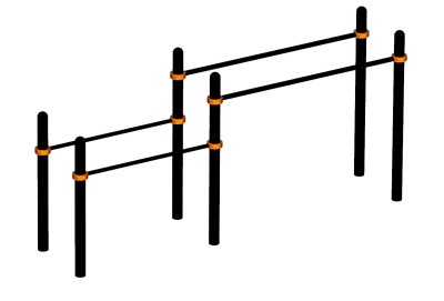 Брусья разновысокие ВС-15 в Краснодаре